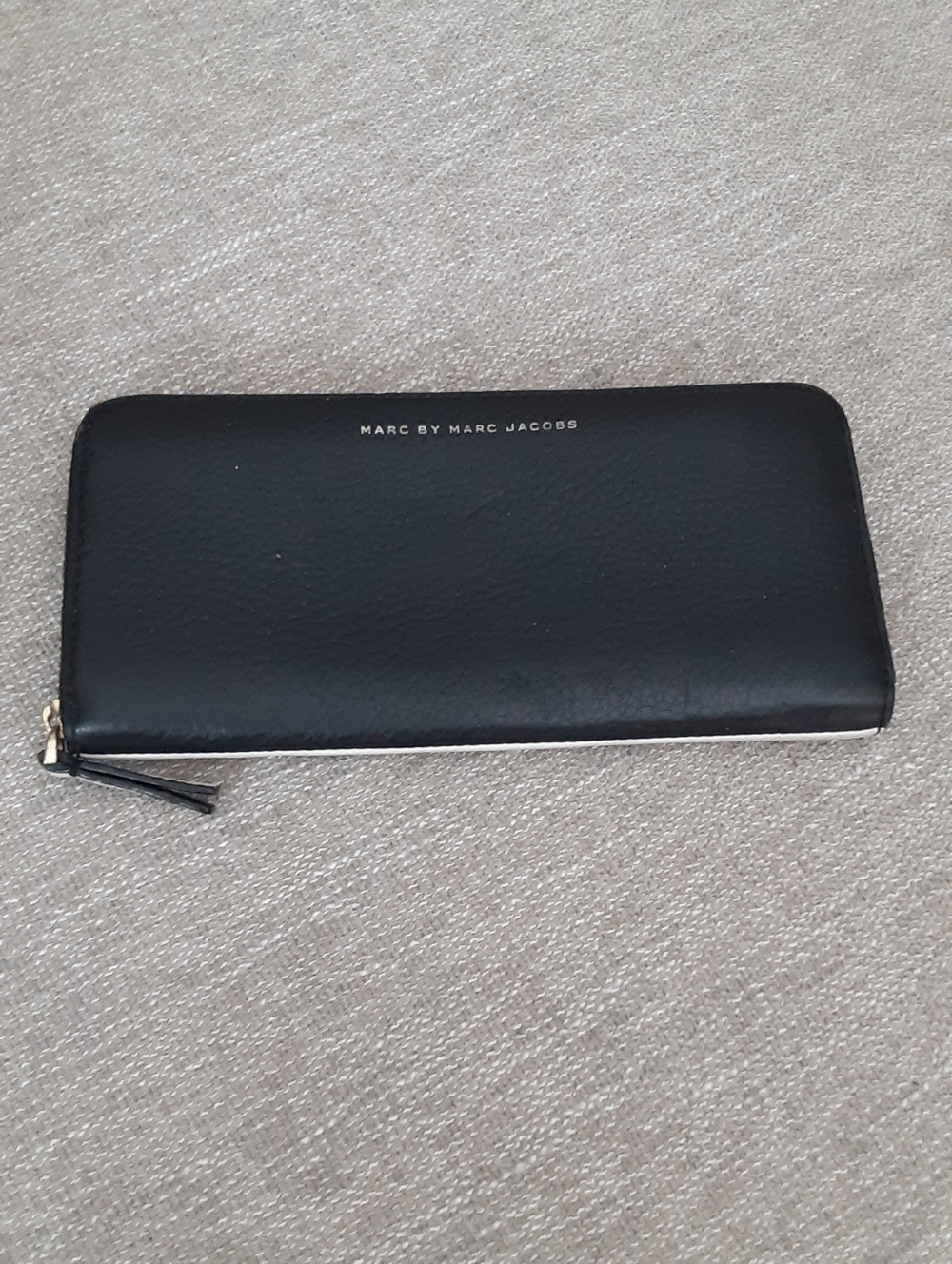 Marc by Marc Jacobs Color Block Zip-Around Leather Wallet